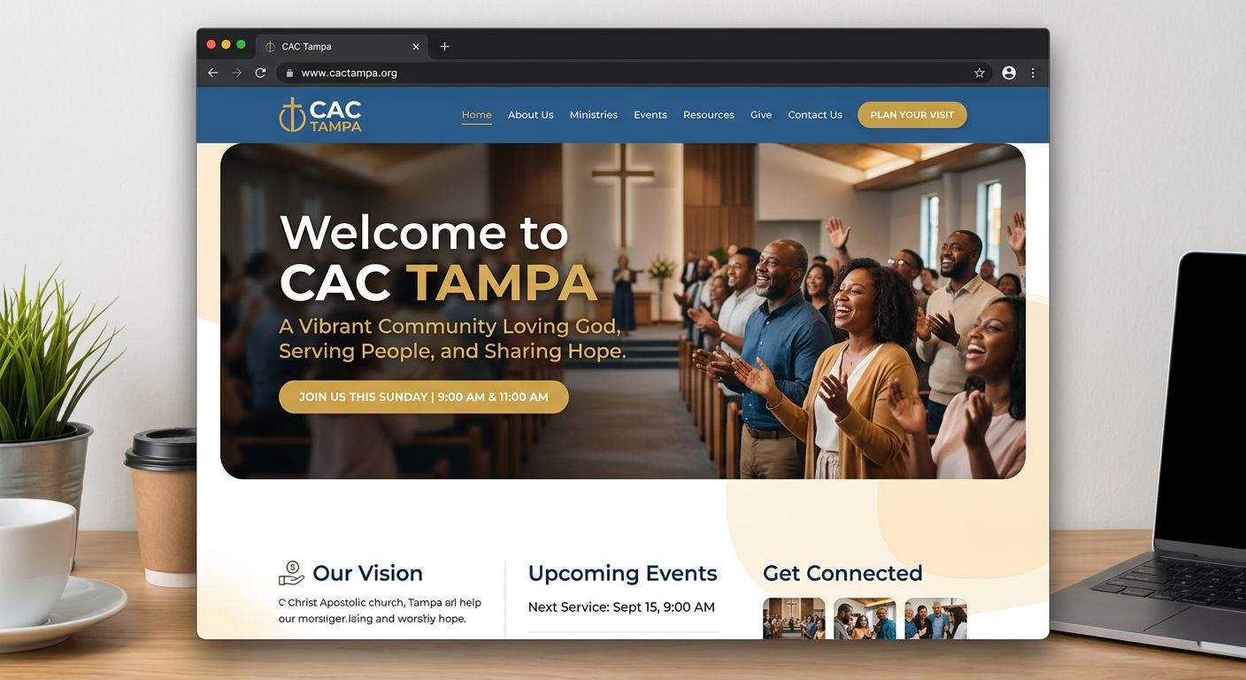 CAC Tampa website preview