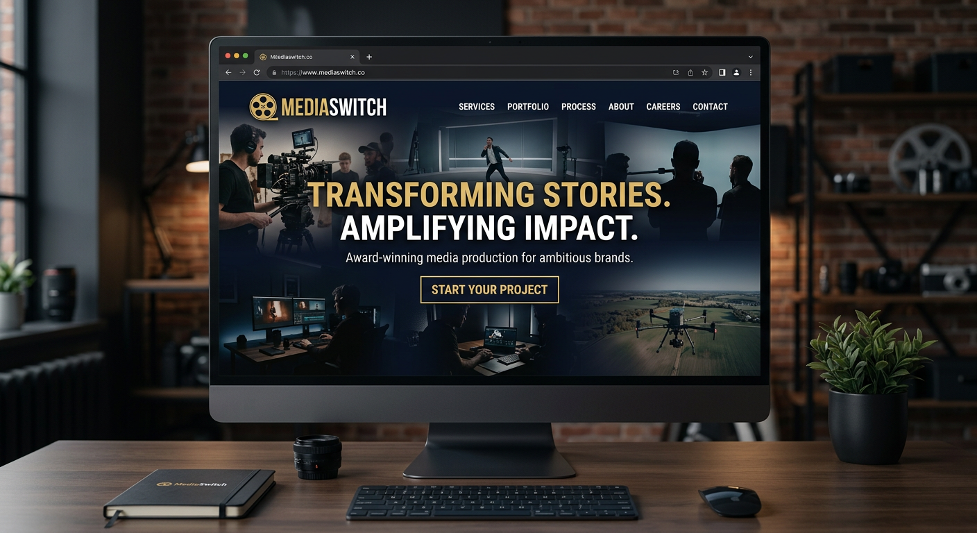 MediaSwitch website preview
